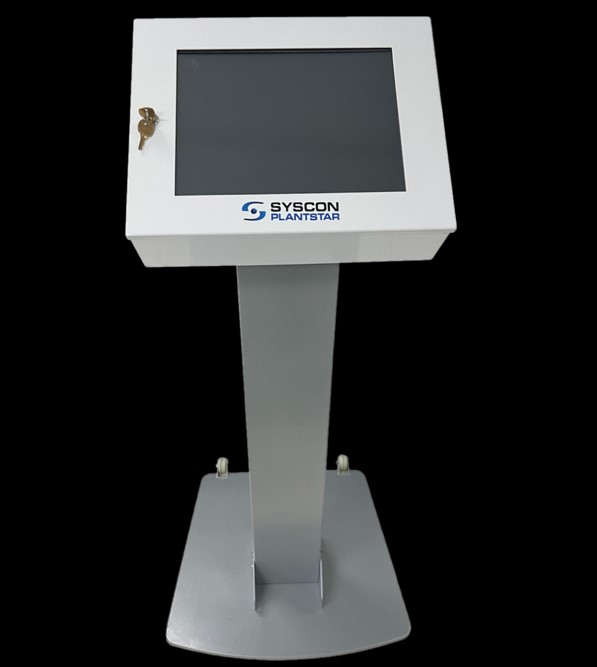 Pedestal with HMI black drop